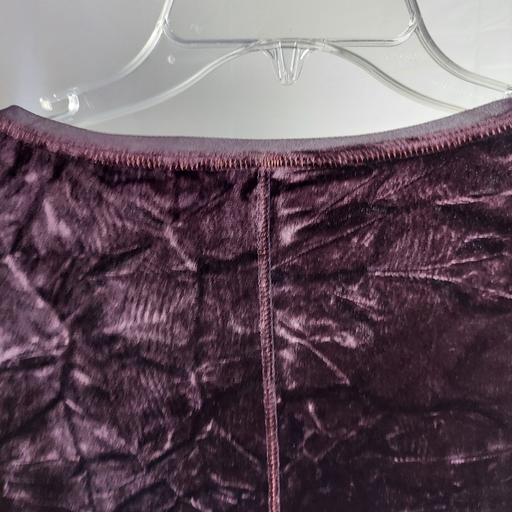 GC Crushed Velvet Hi Low Vera Wang Large Tunic - Picture 6 of 10